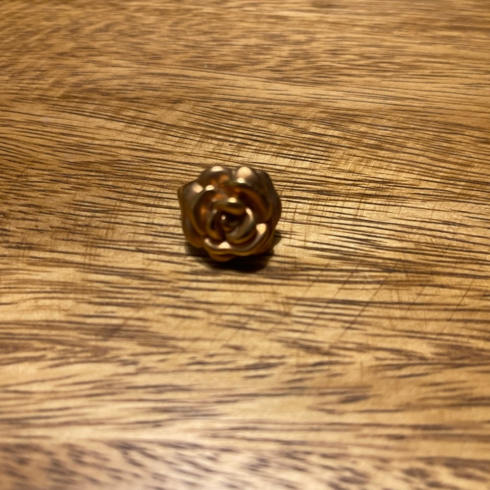 Gold Rose Shaped Ring